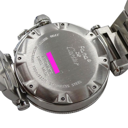 Cartier Watch Pasha Seatimer Date Automatic Winding at Stainless Steel Silver — view 7
