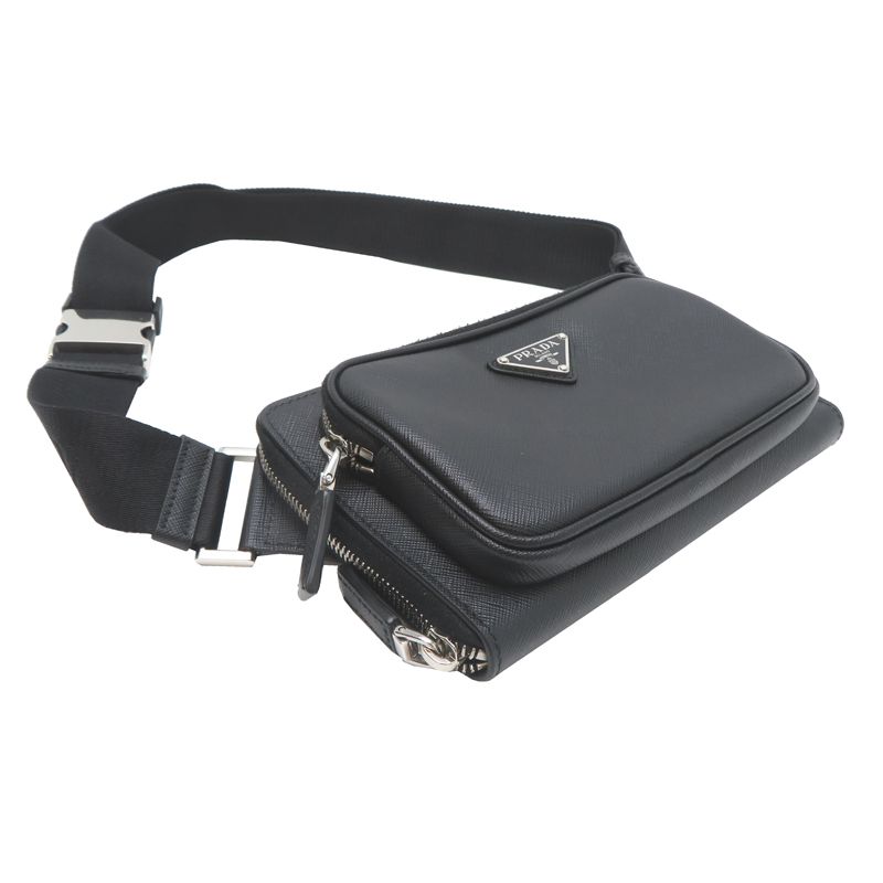 Prada Waist Bag Belt Bag Black — view 3