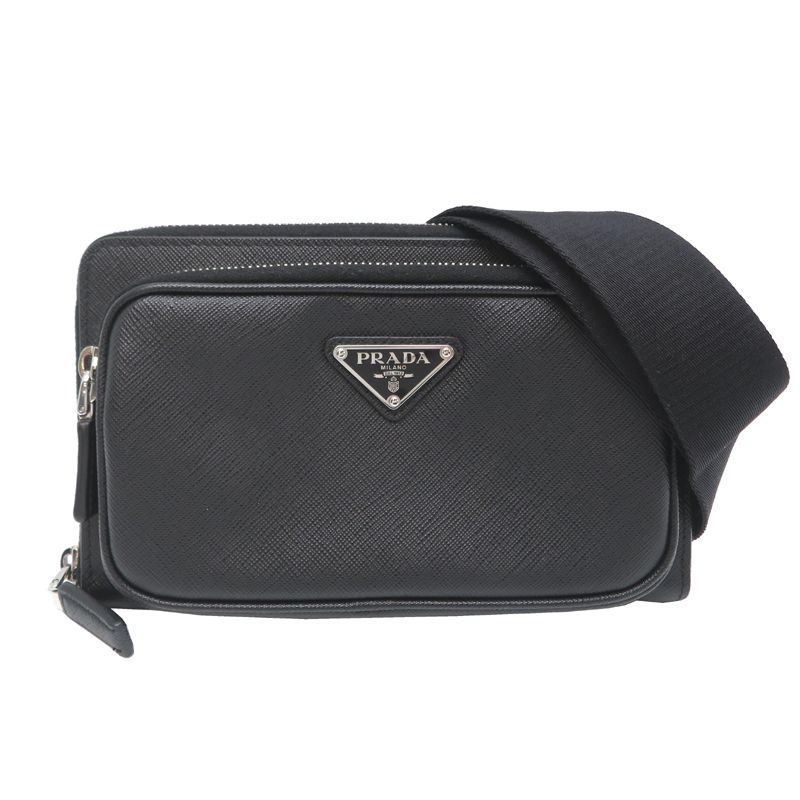 Prada Waist Bag Belt Bag Black