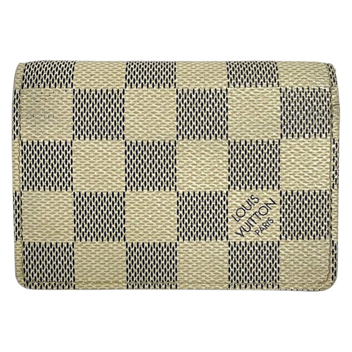 Louis Vuitton Card Case Damier Business Holder Azur