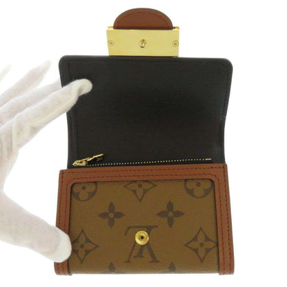 Louis Vuitton Trifold Wallet Monogram Reverse Portefeuille Dauphine Compact — view 4
