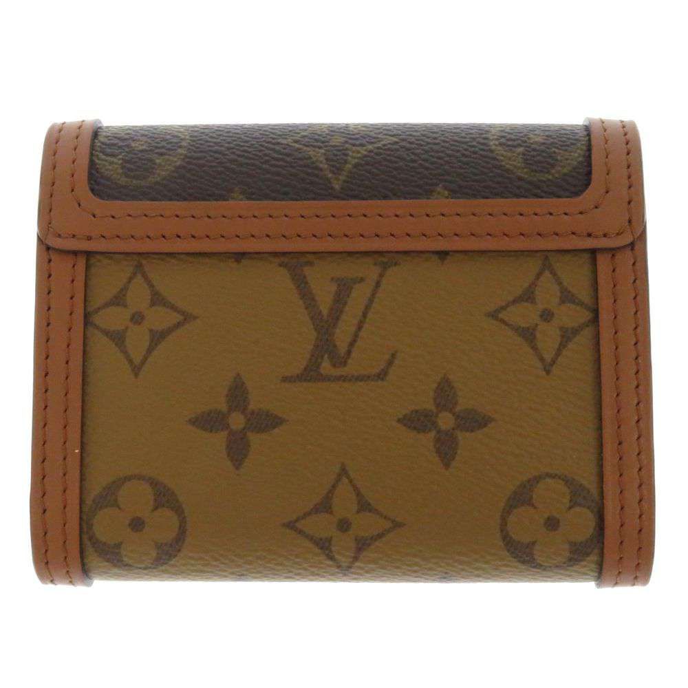 Louis Vuitton Trifold Wallet Monogram Reverse Portefeuille Dauphine Compact — view 3