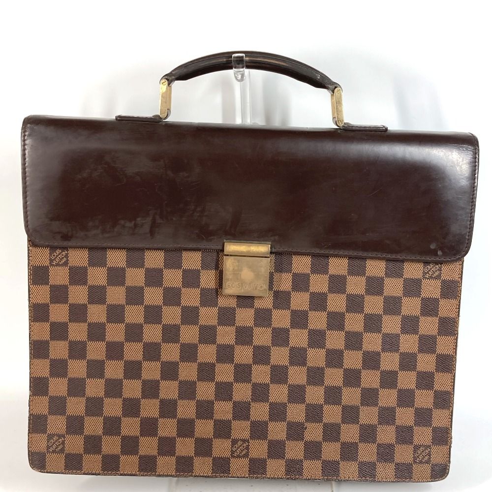 Louis Vuitton Business Bag Altona PM Damier Canvas Ebene Brown