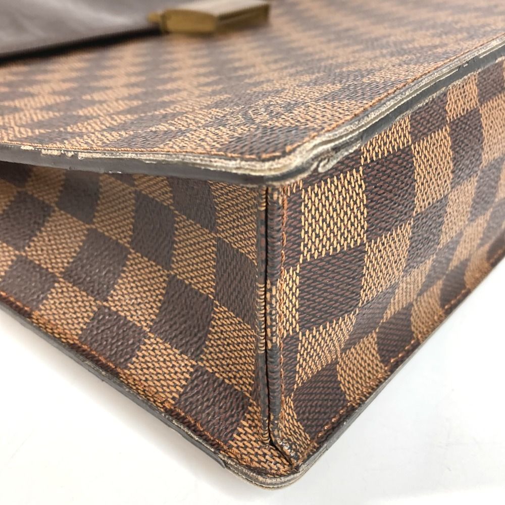 Louis Vuitton Business Bag Altona PM Damier Canvas Ebene Brown — view 4