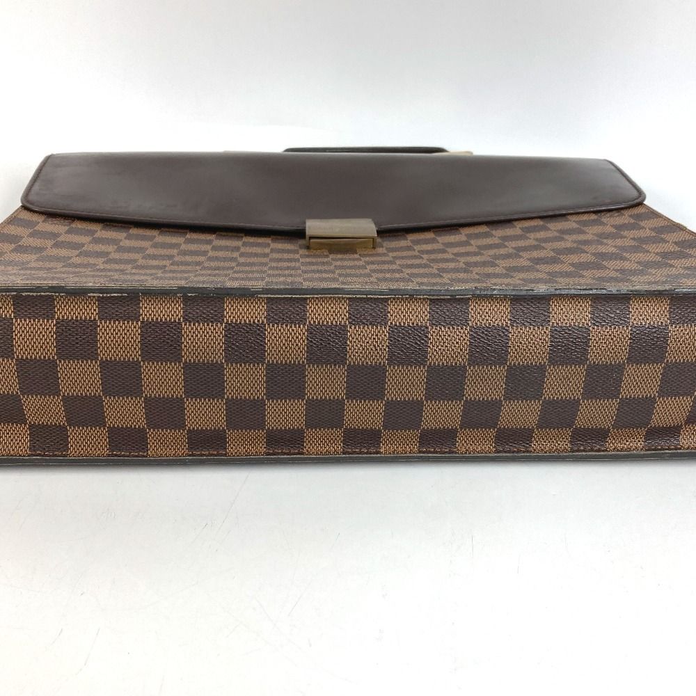 Louis Vuitton Business Bag Altona PM Damier Canvas Ebene Brown — view 5