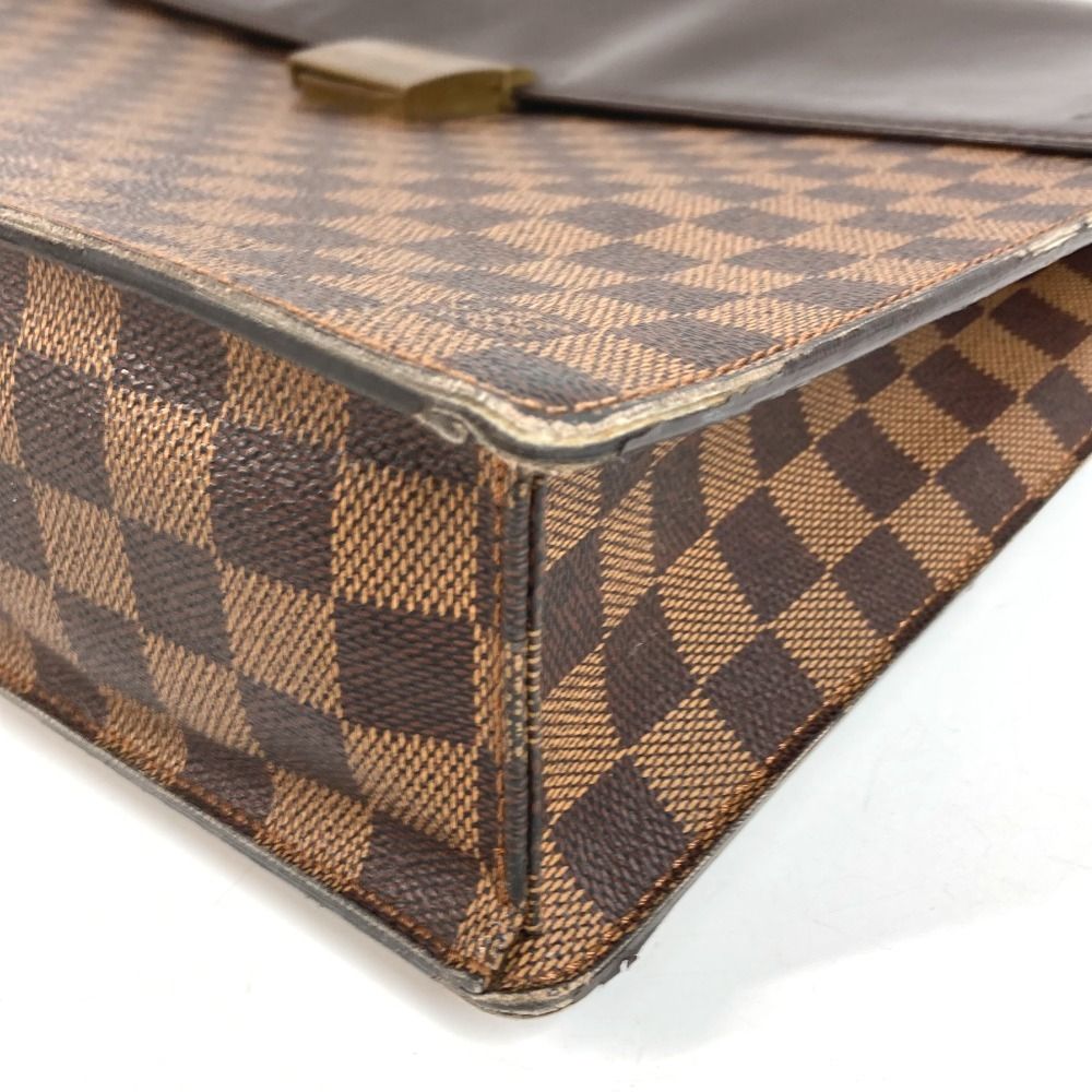 Louis Vuitton Business Bag Altona PM Damier Canvas Ebene Brown — view 6