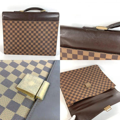 Louis Vuitton Business Bag Altona PM Damier Canvas Ebene Brown — view 8