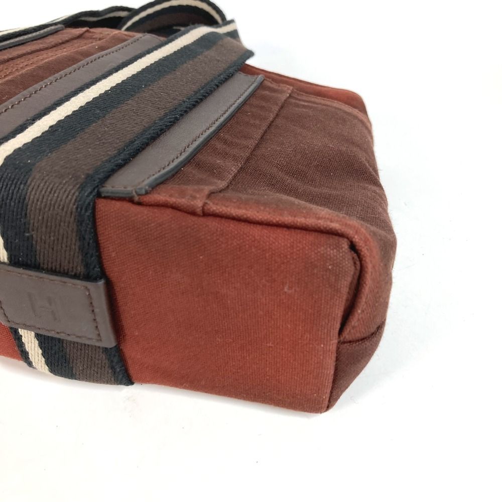Hermes Tote Bag Troca Horizontal PM Cotton Brown — view 5