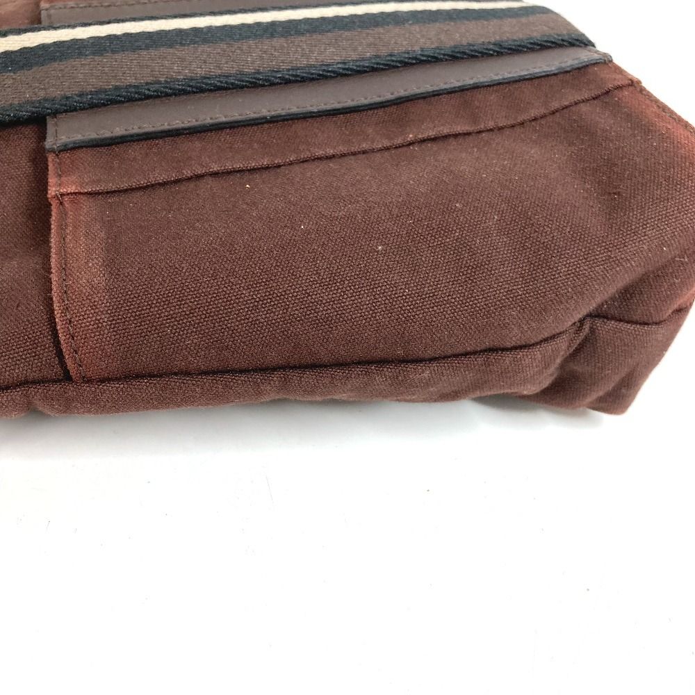 Hermes Tote Bag Troca Horizontal PM Cotton Brown — view 8
