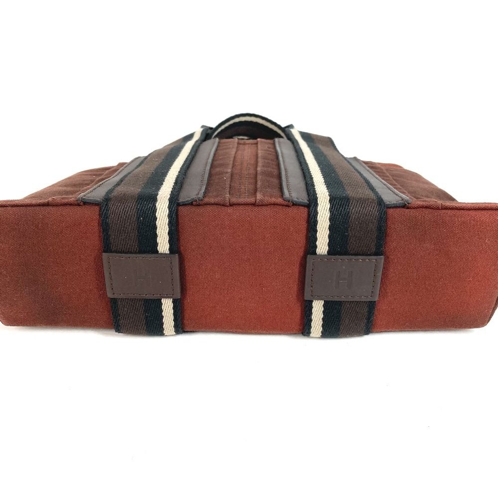 Hermes Tote Bag Troca Horizontal PM Cotton Brown — view 6