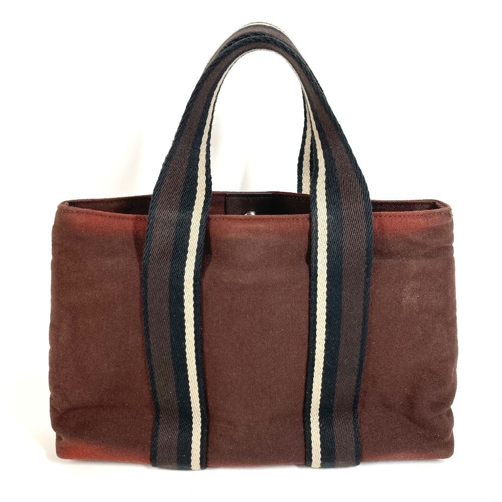 Hermes Tote Bag Troca Horizontal PM Cotton Brown