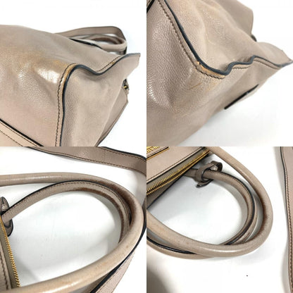 Prada Tote Leather Beige — view 7