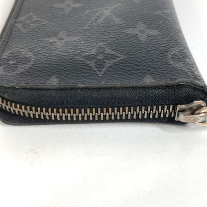 Louis Vuitton Wallet Zippy Vertical Monogram Eclipse Canvas Black — view 6