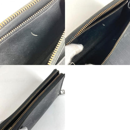 Louis Vuitton Wallet Zippy Vertical Monogram Eclipse Canvas Black — view 9