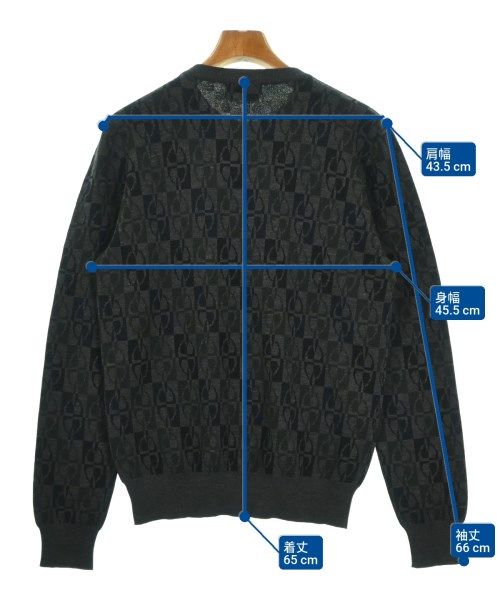 Hermes Knit Sweater Gray — view 7