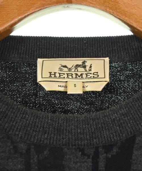 Hermes Knit Sweater Gray — view 3