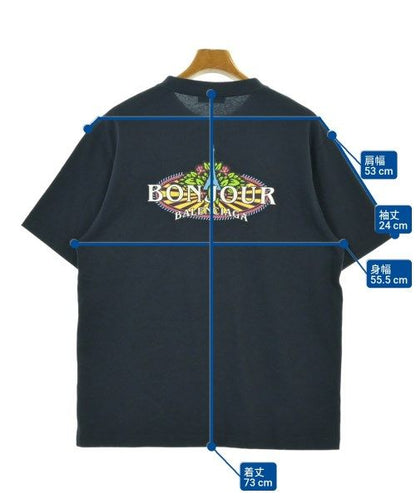 Balenciaga T-Shirt Navy — view 6