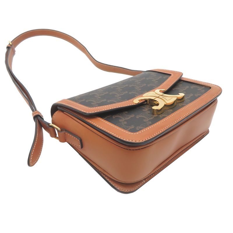 Celine Shoulder Bag Brown — view 3