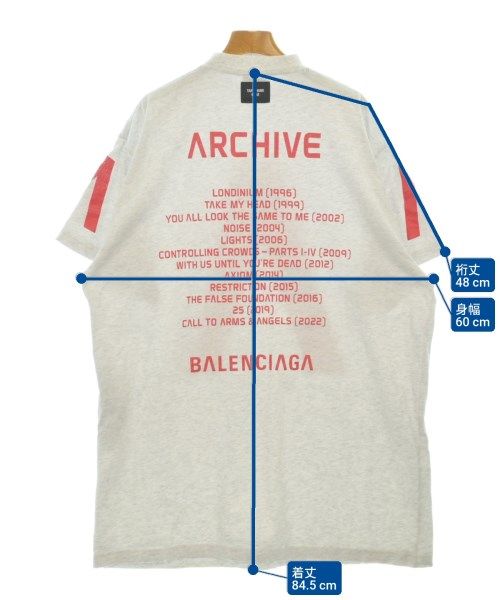 Balenciaga T-Shirt Gray — view 7