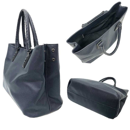 Bottega Veneta Marco Polo Tote Navy — view 2