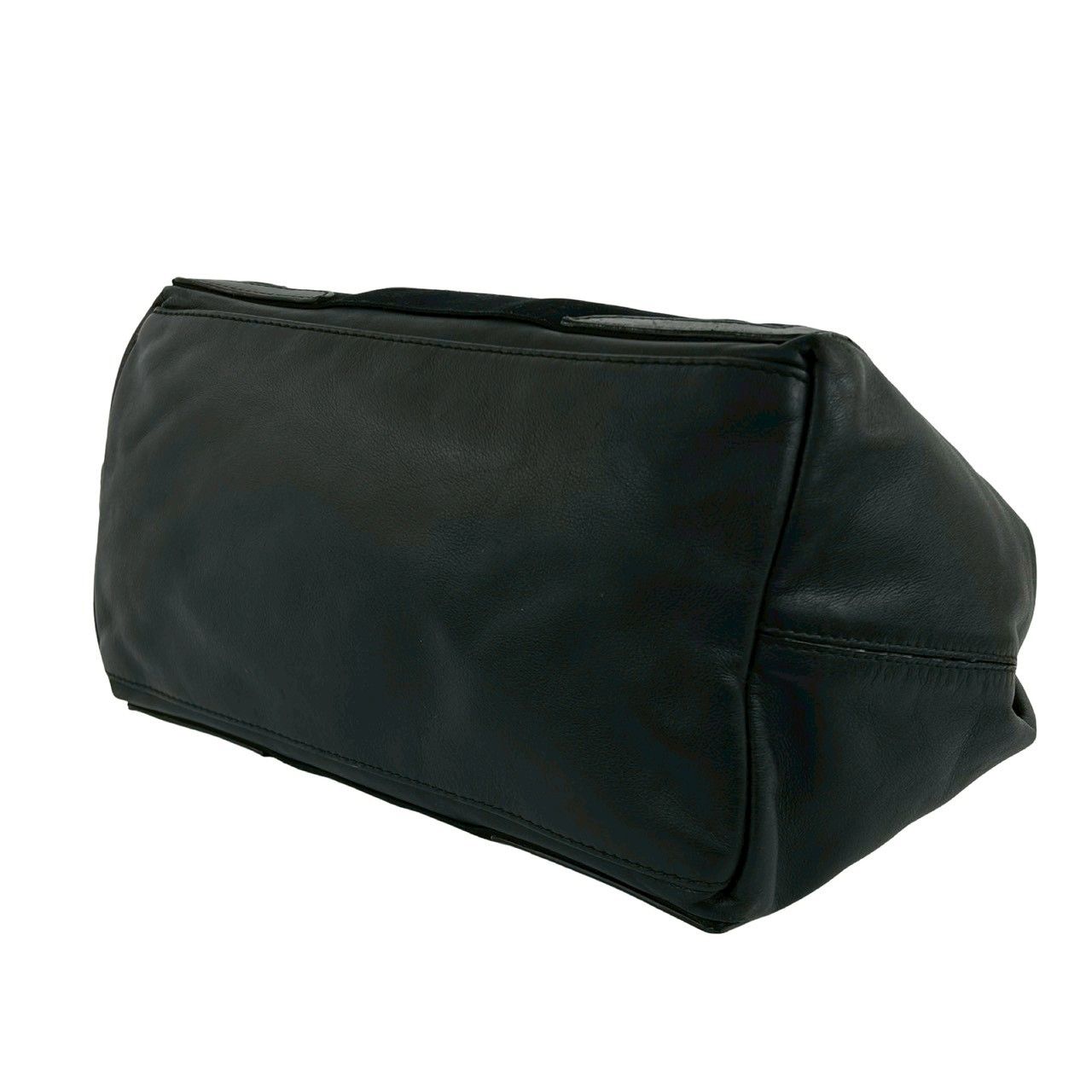 Balenciaga Navy Cabas XS Leather Tote Shoulder Black — view 8