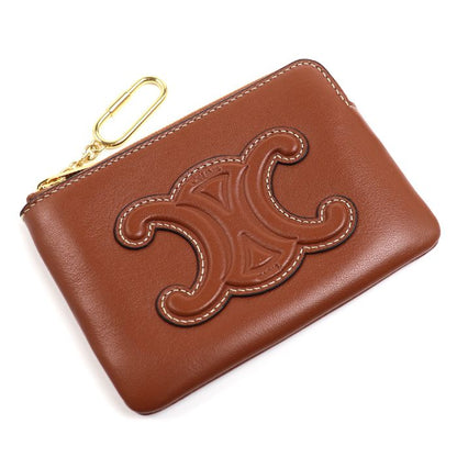 Celine Trio Coin Case Brown