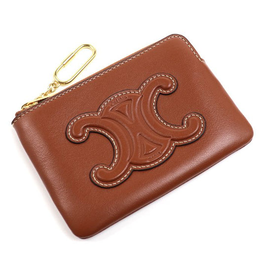 Celine Trio Coin Case Brown
