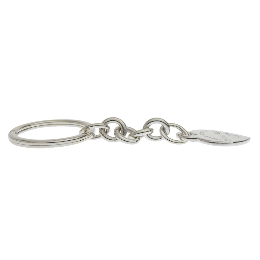 Tiffany & Co Key Ring Heart 925 Sterling Silver Key Holder — view 4