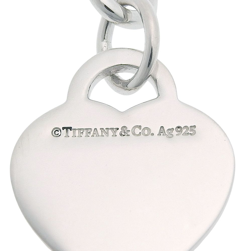 Tiffany & Co Key Ring Heart 925 Sterling Silver Key Holder — view 5