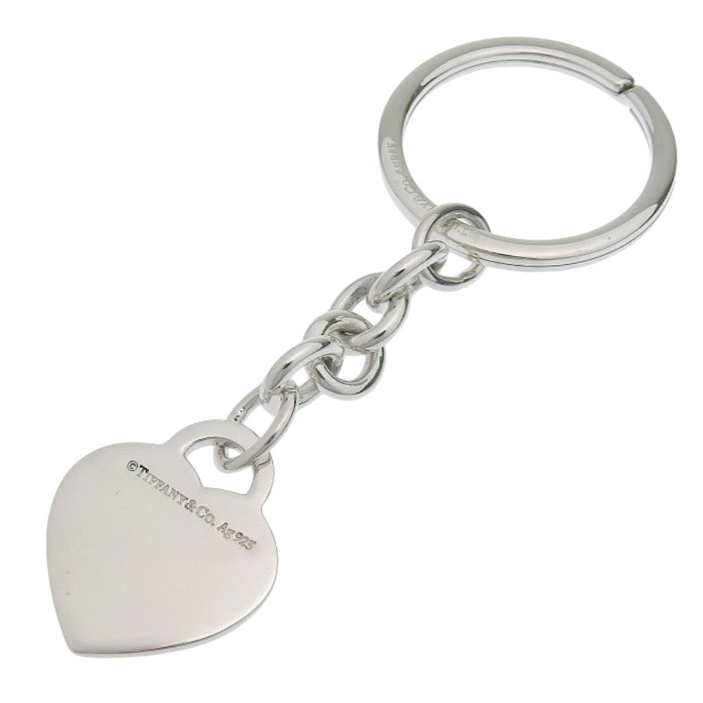 Tiffany & Co Key Ring Heart 925 Sterling Silver Key Holder — view 2