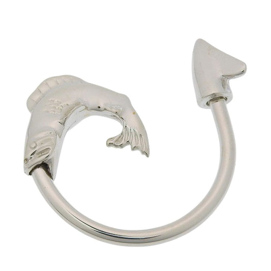 Tiffany & Co Key Ring Fish Fishing 925 Sterling Silver Key Holder