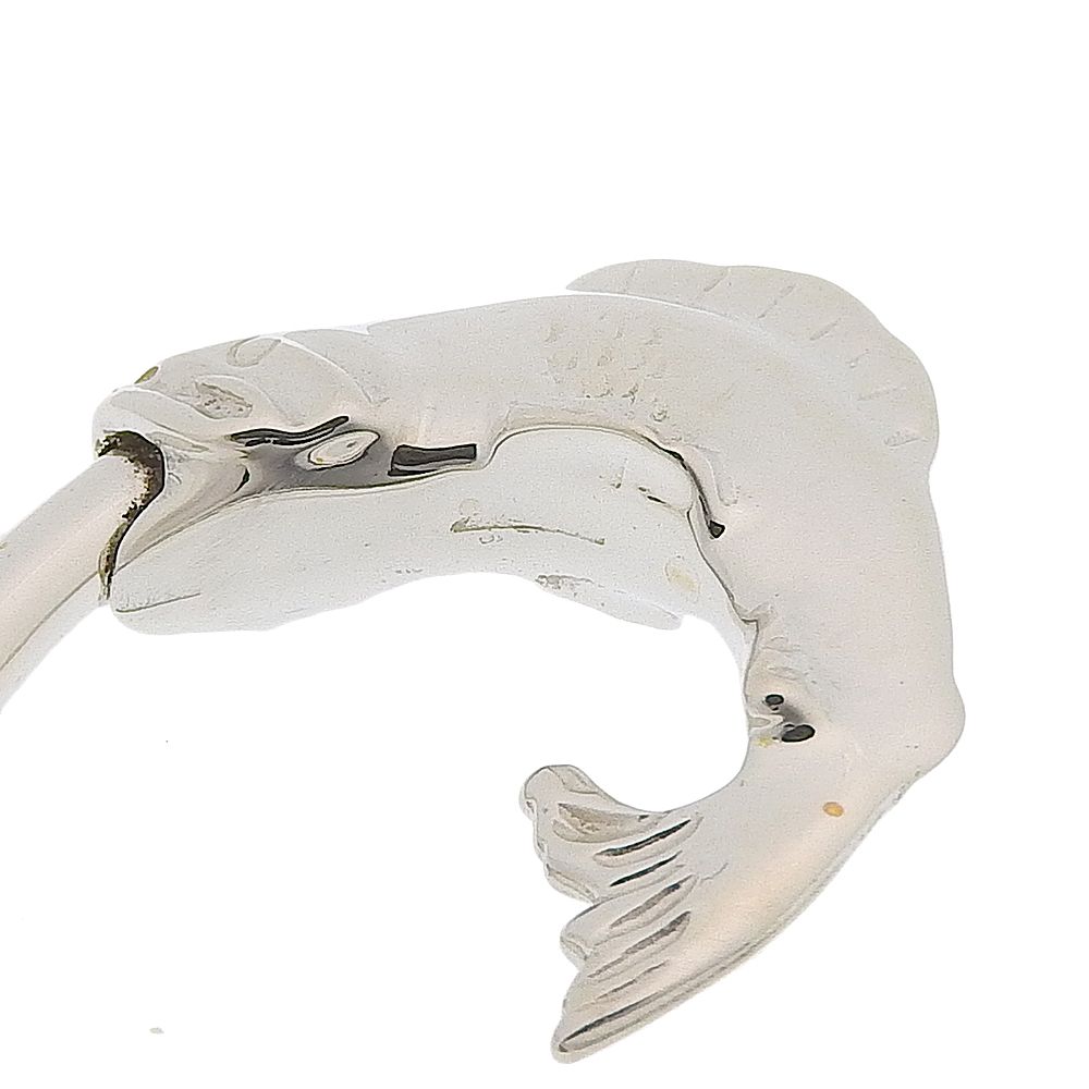 Tiffany & Co Key Ring Fish Fishing 925 Sterling Silver Key Holder — view 4