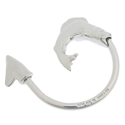 Tiffany & Co Key Ring Fish Fishing 925 Sterling Silver Key Holder — view 2