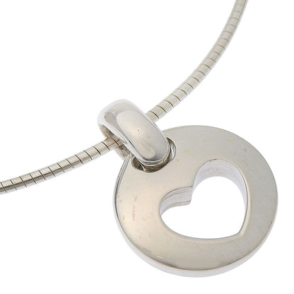 Tiffany & Co Heart Choker 925 Sterling Silver Necklace
