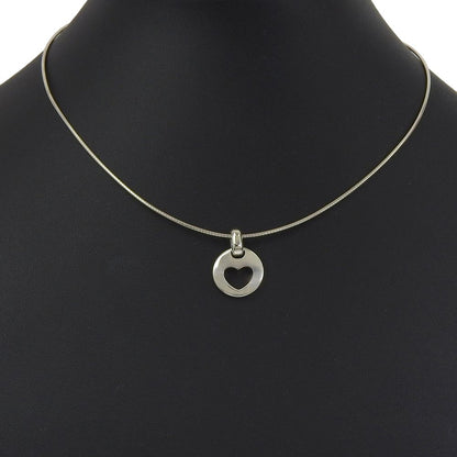 Tiffany & Co Heart Choker 925 Sterling Silver Necklace — view 2