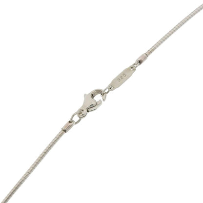 Tiffany & Co Pierced Cross Choker 925 Sterling Silver Necklace — view 4