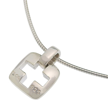 Tiffany & Co Pierced Cross Choker 925 Sterling Silver Necklace — view 2