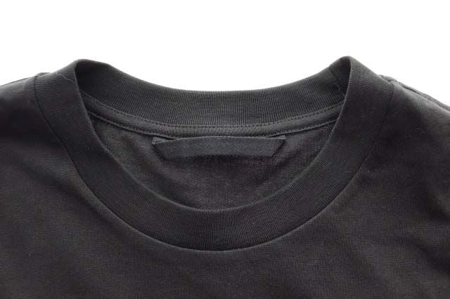 Moncler Logo Print Cotton T-Shirt Black XL — view 4