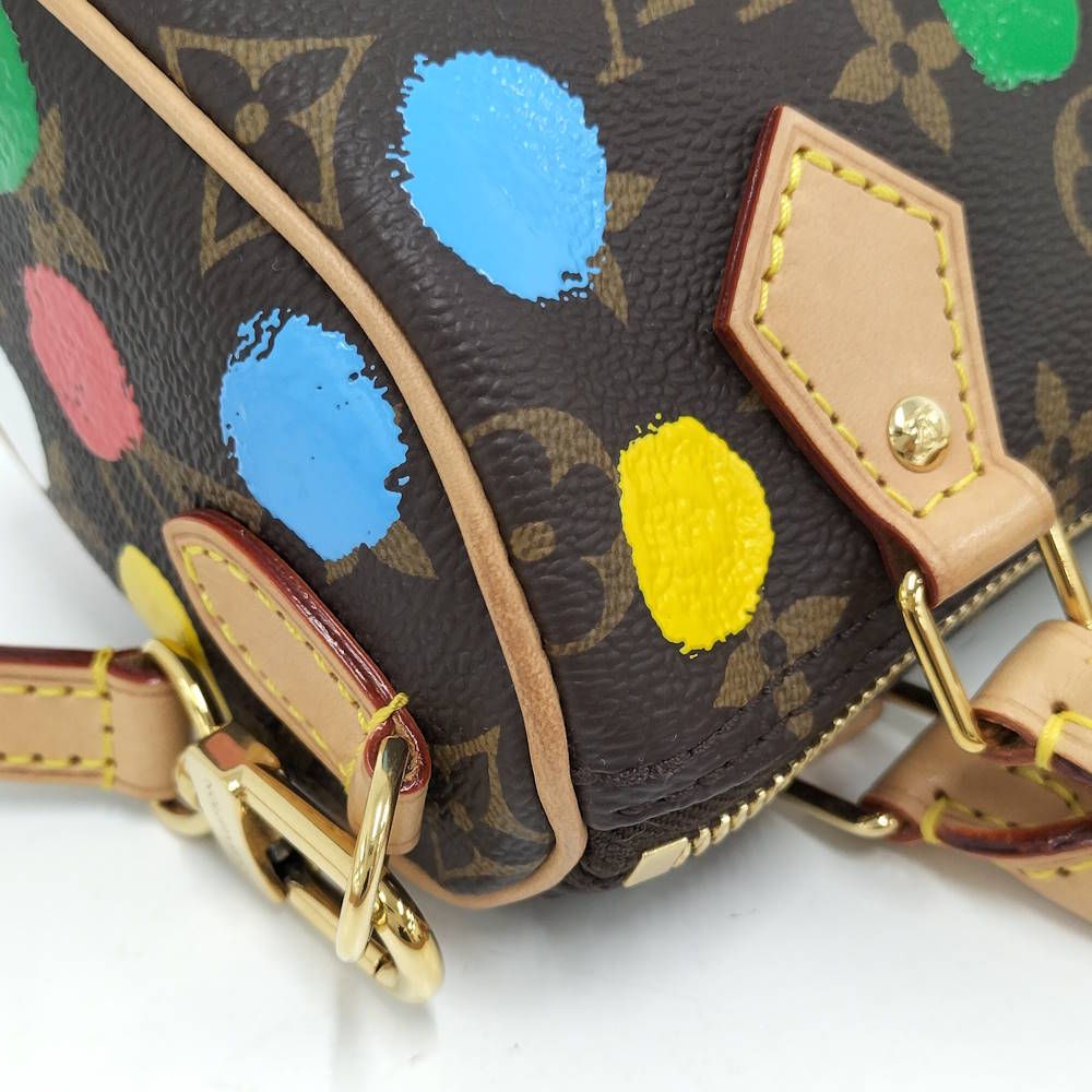 Louis Vuitton Nano Speedy 2-Way Shoulder Bag Yayoi Kusama Collaboration — view 5