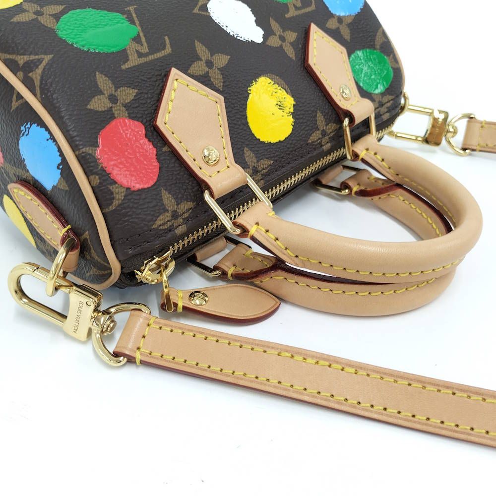 Louis Vuitton Nano Speedy 2-Way Shoulder Bag Yayoi Kusama Collaboration — view 7