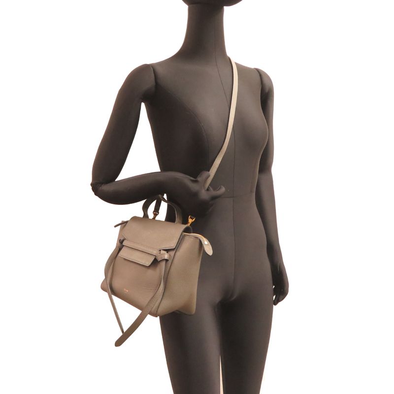 Celine Handbag Gray — view 8