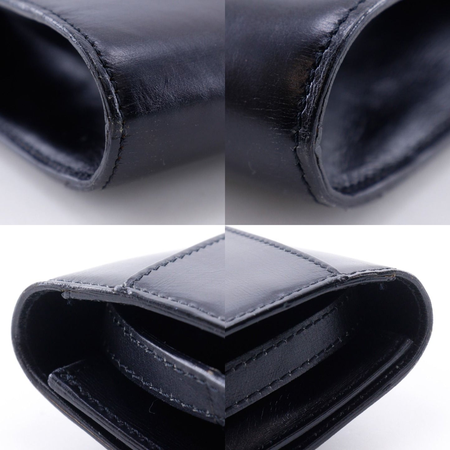Celine 2-Way Clutch Vintage Calf Black — view 4
