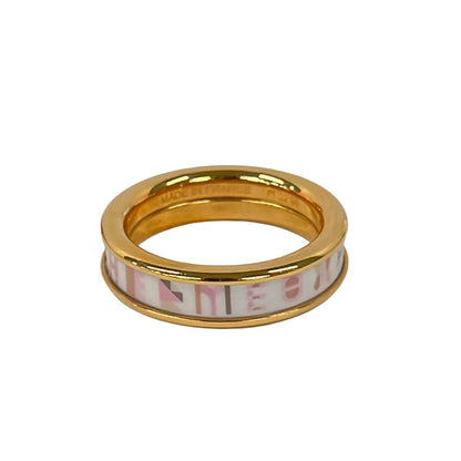 Hermes Ring Bricol White Pink Gold — view 3