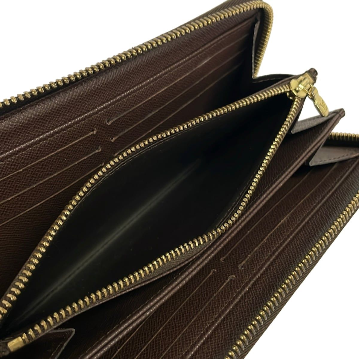 Louis Vuitton Wallet Damier Zippy Ebene — view 4