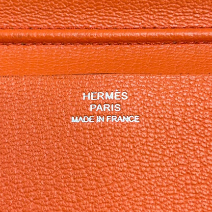 Hermes Book Cover Vision Rose Azalea Orange Poppy Shoulder — view 4