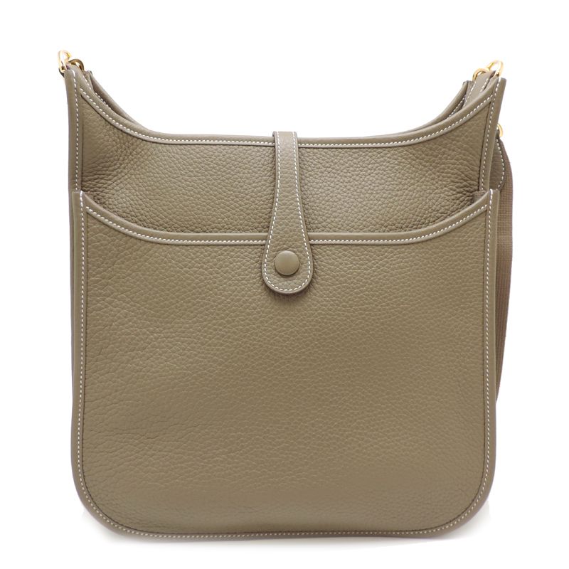 Hermes Shoulder Bag Gray — view 2