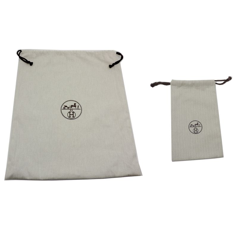 Hermes Shoulder Bag Gray — view 9