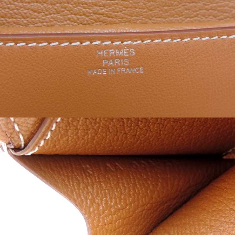 Hermes Bifold Wallet Gold — view 7