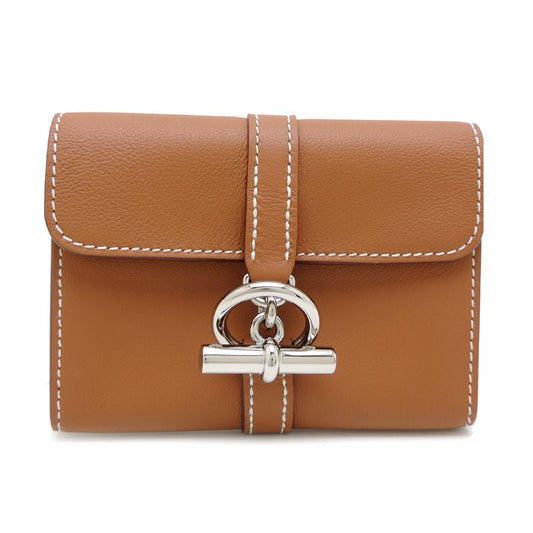 Hermes Bifold Wallet Gold