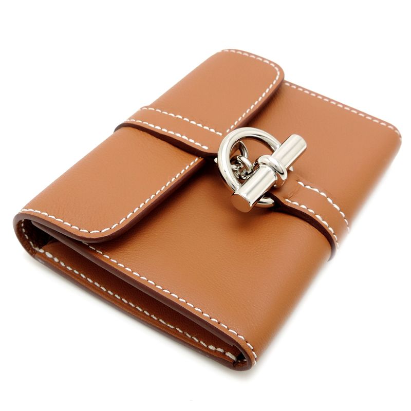 Hermes Bifold Wallet Gold — view 3